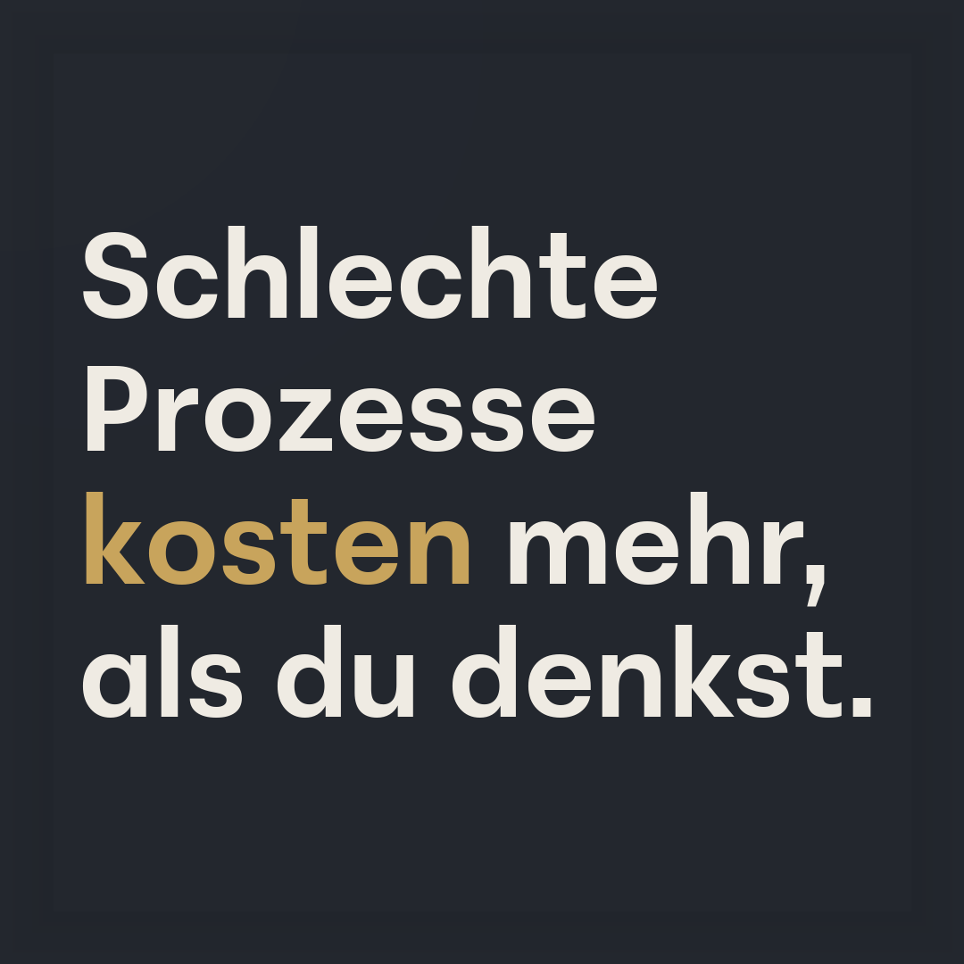 Was ein schlechter Telekommunikations-Prozess wirklich kostet